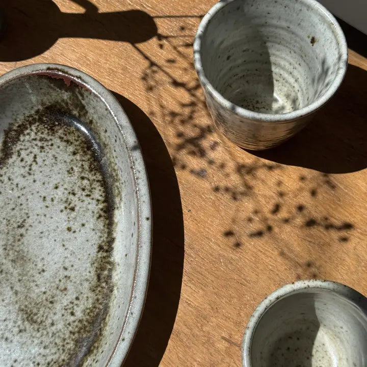 schaal van geglazuurde keramiek