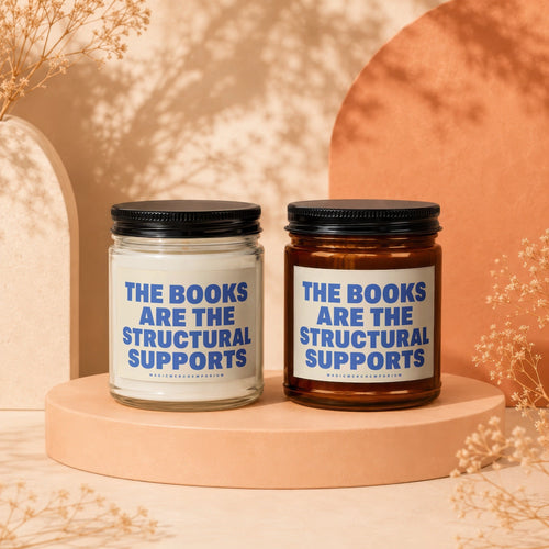 Bookish Structural Candle