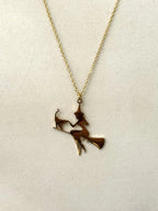 Flying Witch Necklace