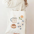 Tote bag Autumn Hygge Scandi Jute sack North Cozy