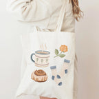 Tote bag Autumn Hygge Scandi Jute sack North Cozy