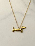 Stainless Steel Dachshund Necklace