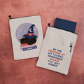 Witch Cat & Shakespeare Quote Halloween Book Sleeve