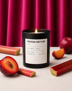 Rhubarb and Plum Candle