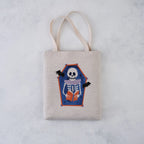 Skeleton Reader Coffin Tote Bag