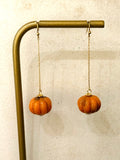 Pumpkin Dangle Earrings
