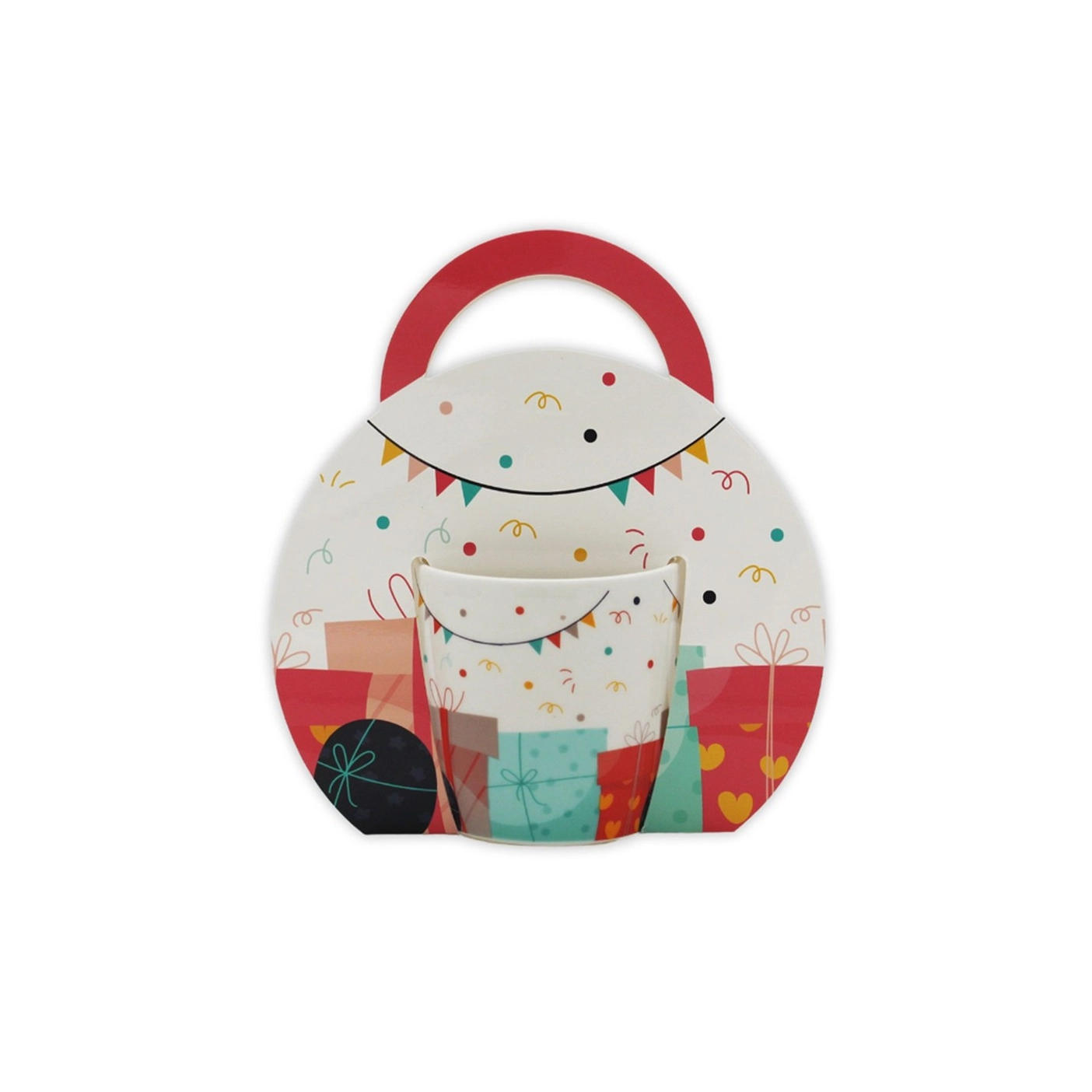 Celebration Porcelain Mug – 300 ml New Bone China