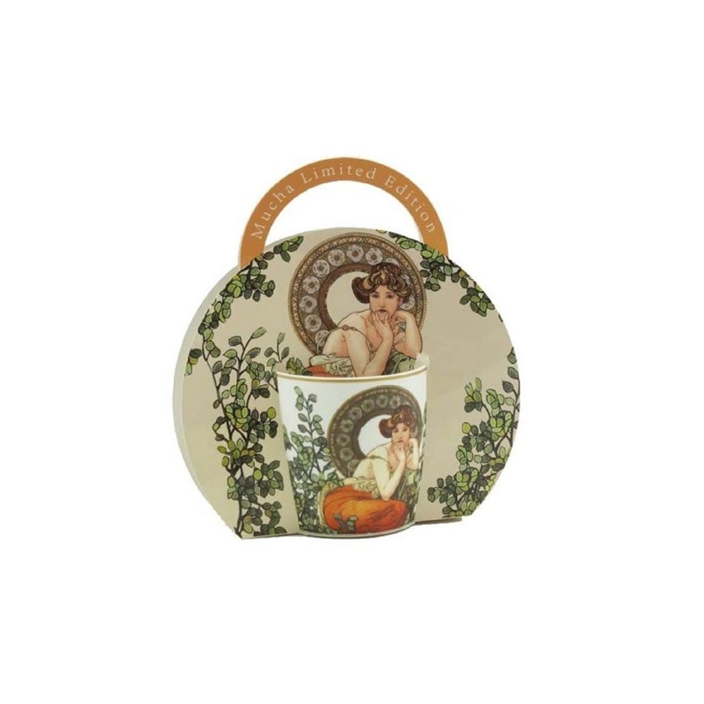 Alphonse Mucha Art Porcelain Mug – 300 ml New Bone China